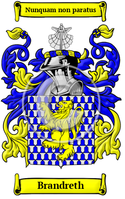 Brandreth Family Crest Download (JPG) Heritage Series - 600 DPI
