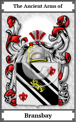 Bransbay Family Crest Download (JPG) Book Plated - 600 DPI