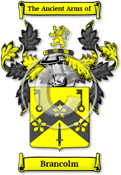 Brancolm Family Crest Download (jpg) Legacy Series - 150 DPI