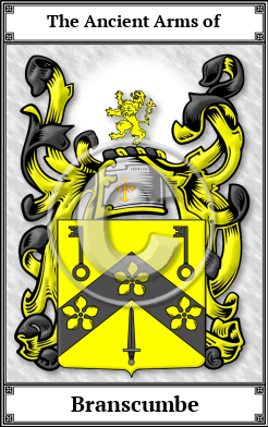 Branscumbe Family Crest Download (JPG) Book Plated - 600 DPI