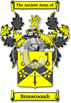 Bronscoomb Family Crest Download (jpg) Legacy Series - 150 DPI
