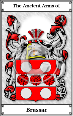 Brassac Family Crest Download (JPG)  Book Plated - 150 DPI