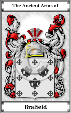 Brafield Family Crest Download (JPG) Book Plated - 600 DPI