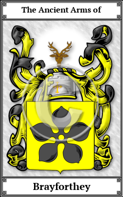 Brayforthey Family Crest Download (JPG)  Book Plated - 150 DPI