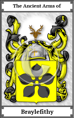 Braylefithy Family Crest Download (JPG) Book Plated - 600 DPI