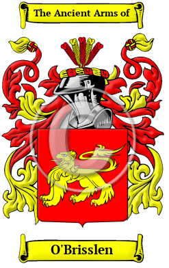 O'Brisslen Family Crest/Coat of Arms