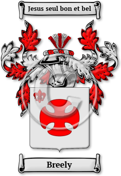 Breely Family Crest Download (jpg) Legacy Series - 150 DPI