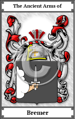 Bremer Family Crest Download (JPG)  Book Plated - 150 DPI