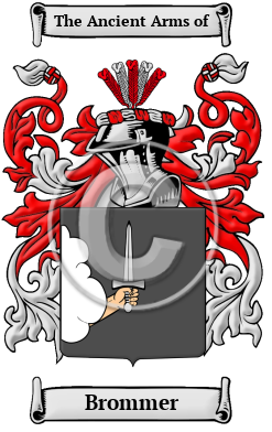 Brommer Family Crest Download (JPG) Heritage Series - 600 DPI