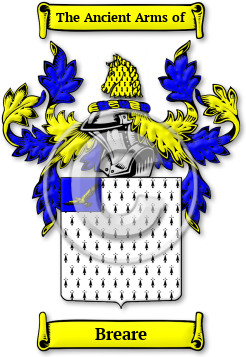 Breare Family Crest Download (JPG) Legacy Series - 300 DPI