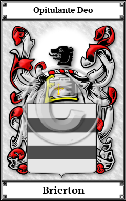 Brierton Family Crest Download (JPG)  Book Plated - 150 DPI