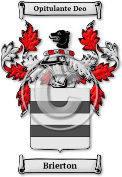 Brierton Family Crest Download (jpg) Legacy Series - 150 DPI