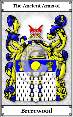 Brerewood Family Crest Download (JPG)  Book Plated - 150 DPI