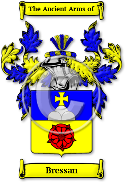Bressan Family Crest Download (JPG) Legacy Series - 600 DPI