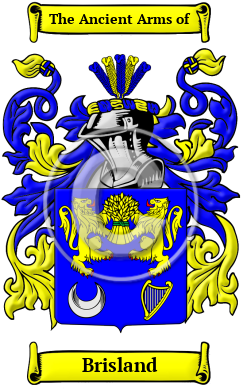 Brisland Family Crest/Coat of Arms