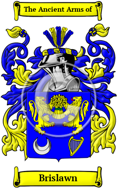 Brislawn Family Crest Download (JPG) Heritage Series - 600 DPI