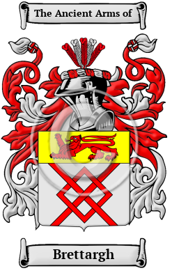 Brettargh Family Crest/Coat of Arms
