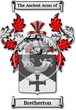 Bretherton Family Crest Download (jpg) Legacy Series - 150 DPI
