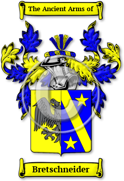 Bretschneider Family Crest Download (JPG) Legacy Series - 600 DPI