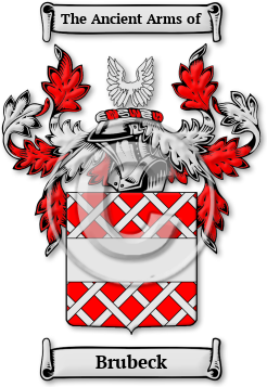 Brubeck Family Crest Download (jpg) Legacy Series - 150 DPI