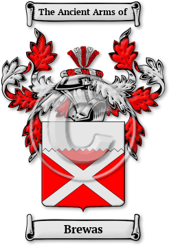 Brewas Family Crest Download (jpg) Legacy Series - 150 DPI