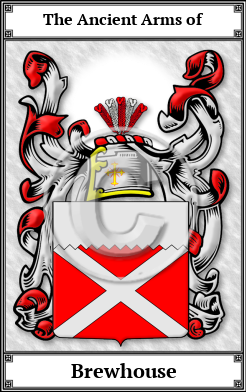 Brewhouse Family Crest Download (JPG)  Book Plated - 150 DPI