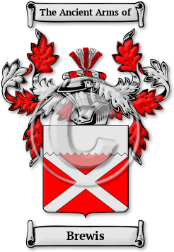 Brewis Family Crest Download (jpg) Legacy Series - 150 DPI