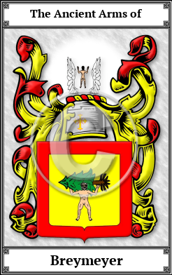 Breymeyer Family Crest Download (JPG)  Book Plated - 150 DPI