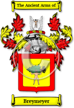 Breymeyer Family Crest Download (jpg) Legacy Series - 150 DPI