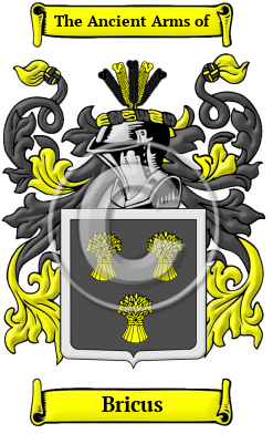 Bricus Family Crest Download (JPG) Heritage Series - 300 DPI