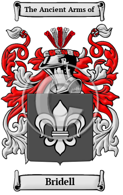 Bridell Family Crest/Coat of Arms