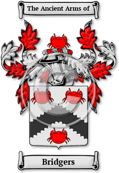 Bridgers Family Crest Download (JPG) Legacy Series - 600 DPI