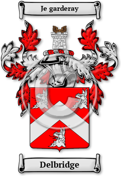 Delbridge Family Crest Download (JPG) Legacy Series - 600 DPI
