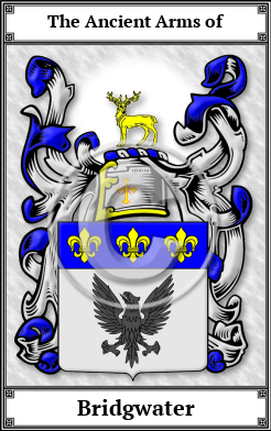 Bridgwater Family Crest Download (JPG)  Book Plated - 150 DPI