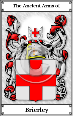 Brierley Family Crest Download (JPG)  Book Plated - 150 DPI