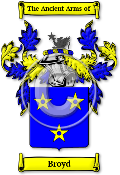 Broyd Family Crest Download (JPG) Legacy Series - 600 DPI
