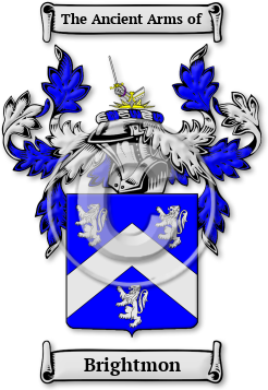 Brightmon Family Crest Download (jpg) Legacy Series - 150 DPI