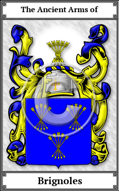 Brignoles Family Crest Download (JPG)  Book Plated - 150 DPI