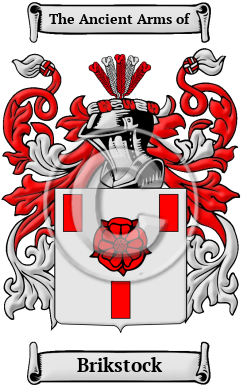 Brikstock Family Crest/Coat of Arms