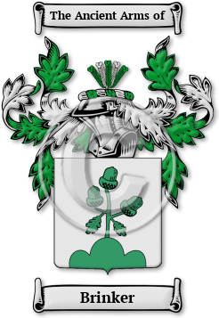 Brinker Family Crest Download (JPG) Legacy Series - 600 DPI