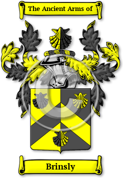 Brinsly Family Crest Download (jpg) Legacy Series - 150 DPI