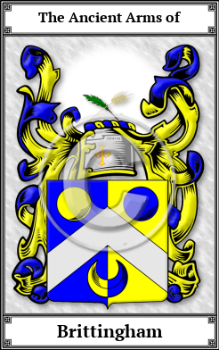 Brittingham Family Crest Download (JPG)  Book Plated - 150 DPI