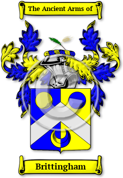 Brittingham Family Crest Download (jpg) Legacy Series - 150 DPI