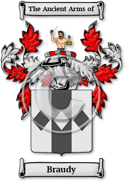 Braudy Family Crest Download (jpg) Legacy Series - 150 DPI