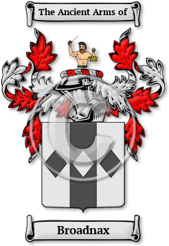 Broadnax Family Crest Download (jpg) Legacy Series - 150 DPI