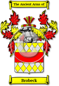 Brobeck Family Crest Download (JPG) Legacy Series - 600 DPI