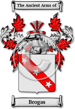 Brogas Family Crest Download (JPG) Legacy Series - 600 DPI