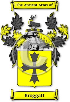 Broggatt Family Crest Download (jpg) Legacy Series - 150 DPI