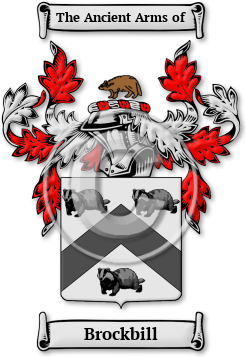 Brockbill Family Crest Download (jpg) Legacy Series - 150 DPI