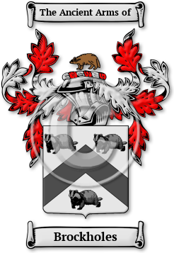 Brockholes Family Crest Download (jpg) Legacy Series - 150 DPI